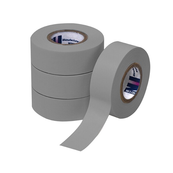 3/4 wide x 500 Silver Labeling Tape, PK4
